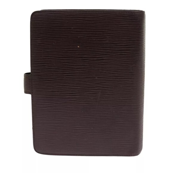 LOUIS VUITTON Epi Agenda MM Day Planner Cover Mocha R2004D LV Auth 54126 - Picture 3 of 15